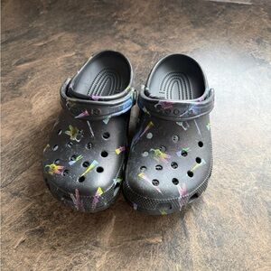 Astronaut Print Crocs